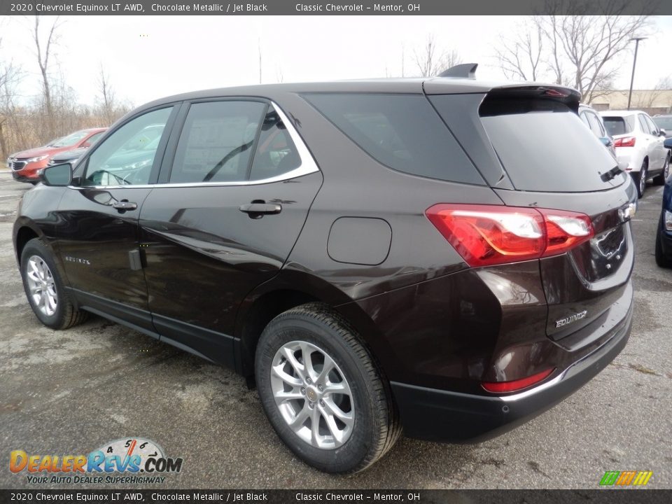 2020 Chevrolet Equinox LT AWD Chocolate Metallic / Jet Black Photo #5