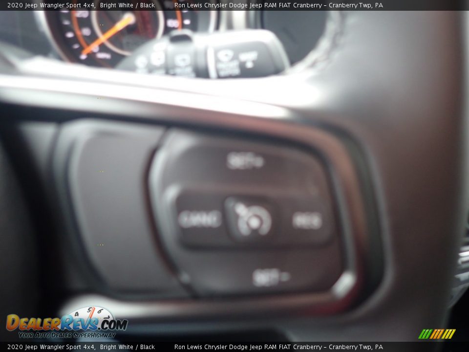 2020 Jeep Wrangler Sport 4x4 Bright White / Black Photo #19