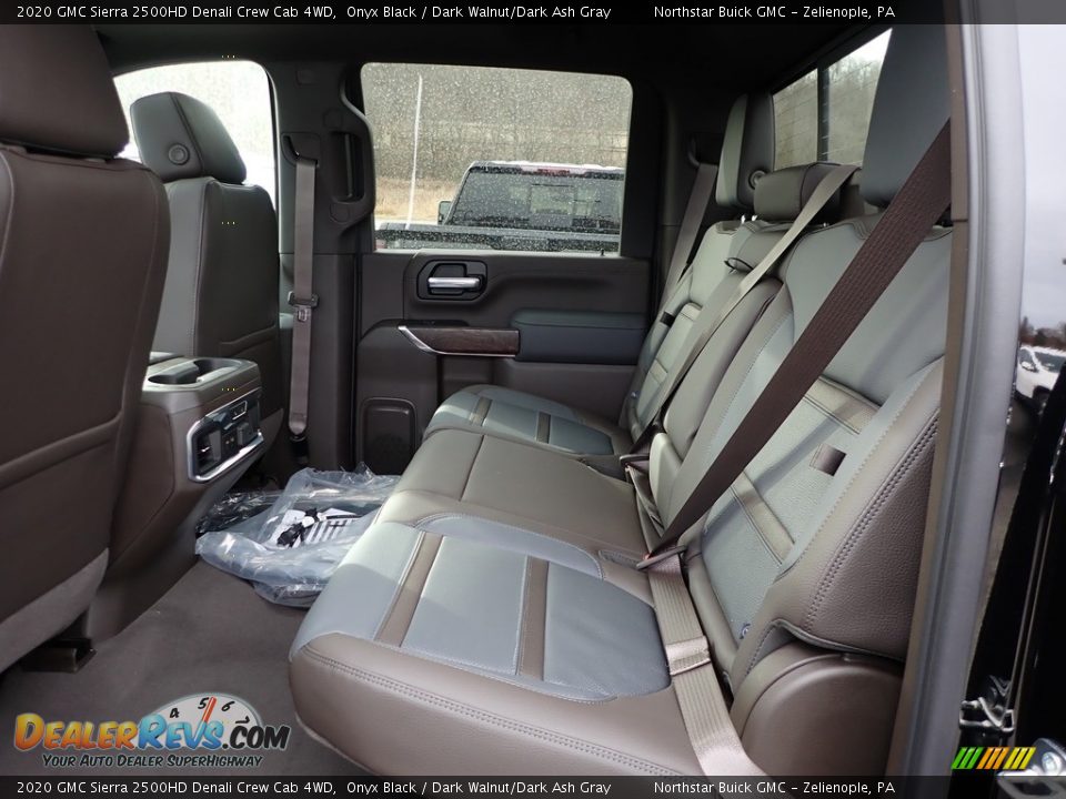 2020 GMC Sierra 2500HD Denali Crew Cab 4WD Onyx Black / Dark Walnut/Dark Ash Gray Photo #13