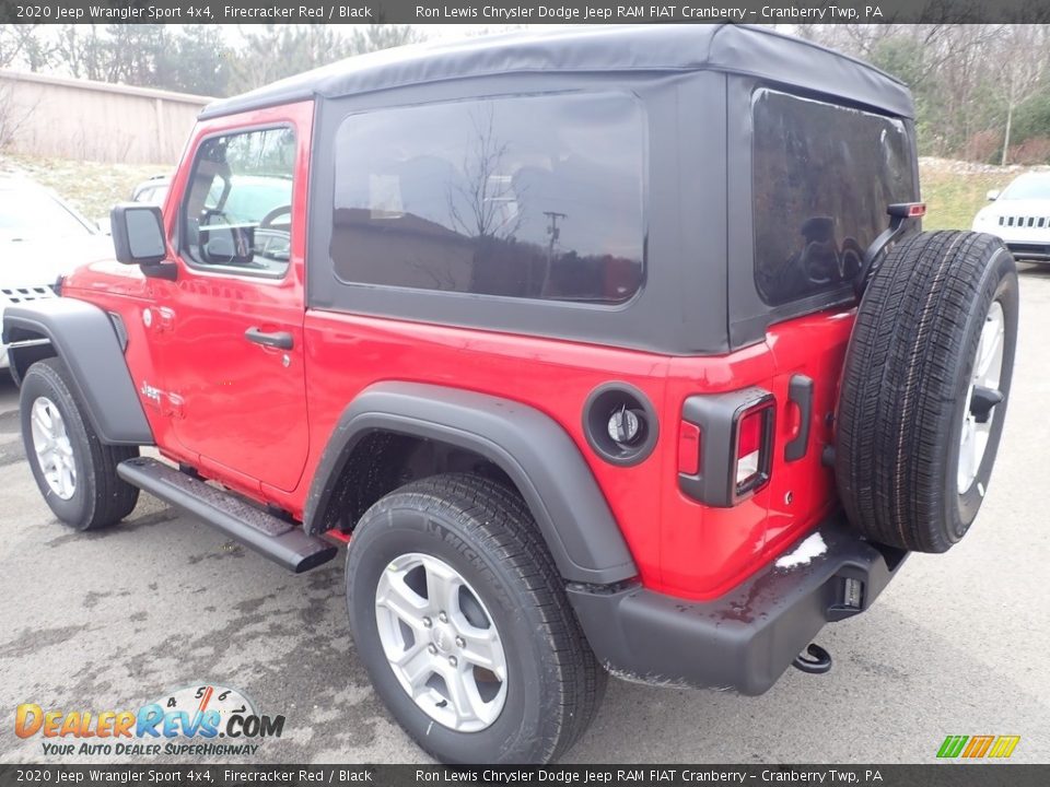 2020 Jeep Wrangler Sport 4x4 Firecracker Red / Black Photo #3