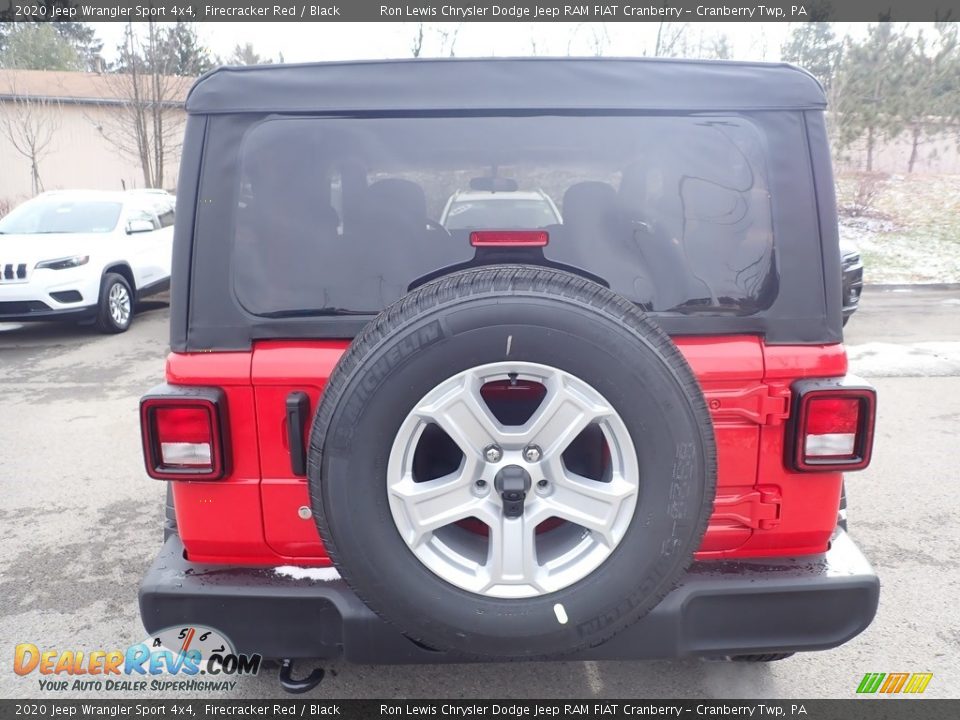 2020 Jeep Wrangler Sport 4x4 Firecracker Red / Black Photo #4