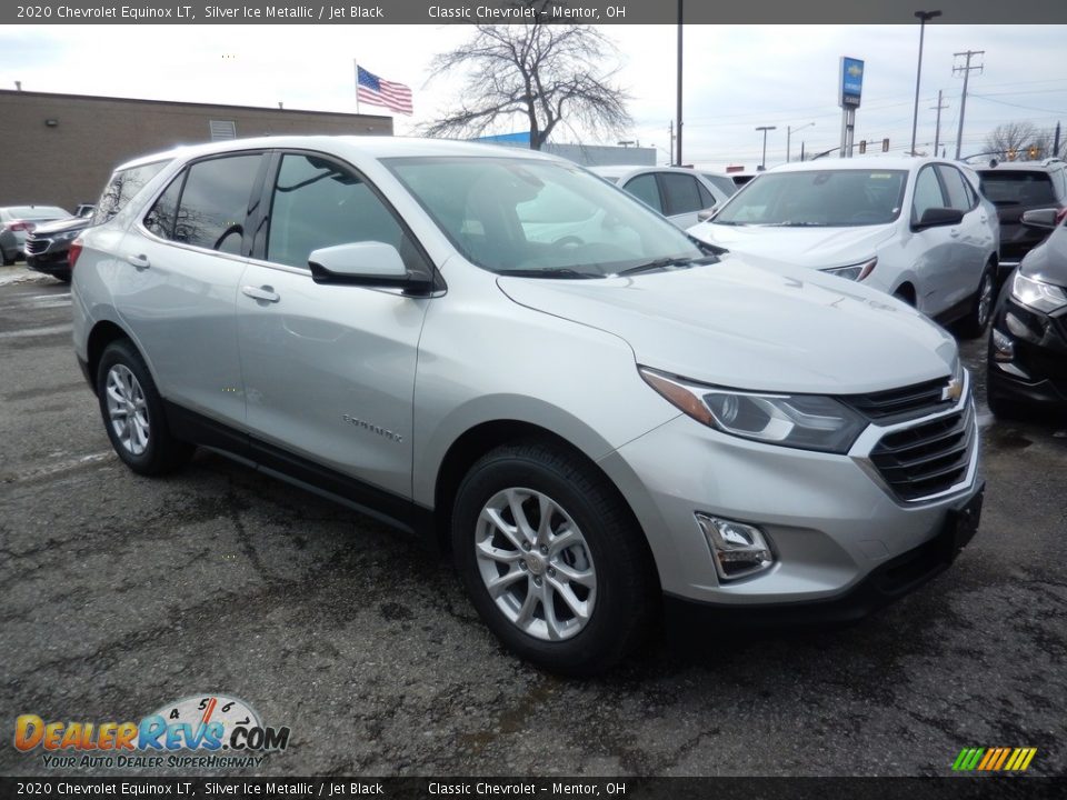 2020 Chevrolet Equinox LT Silver Ice Metallic / Jet Black Photo #3