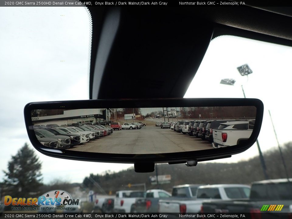 2020 GMC Sierra 2500HD Denali Crew Cab 4WD Onyx Black / Dark Walnut/Dark Ash Gray Photo #17
