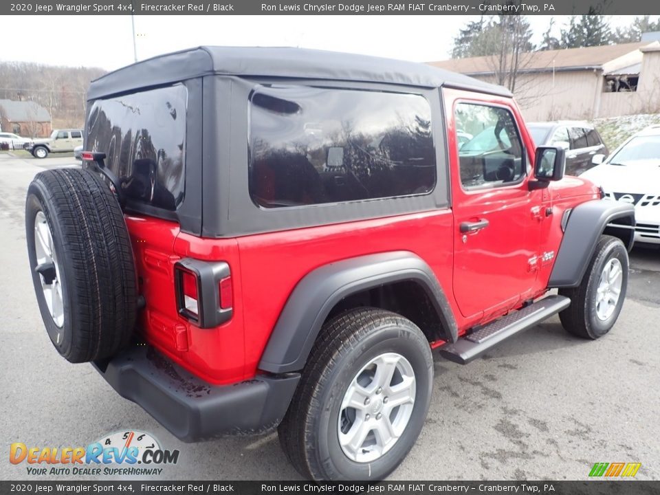2020 Jeep Wrangler Sport 4x4 Firecracker Red / Black Photo #5