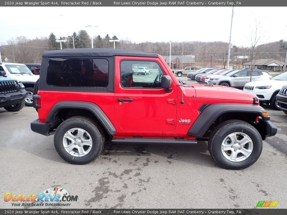 2020 Jeep Wrangler Sport 4x4 Firecracker Red / Black Photo #6