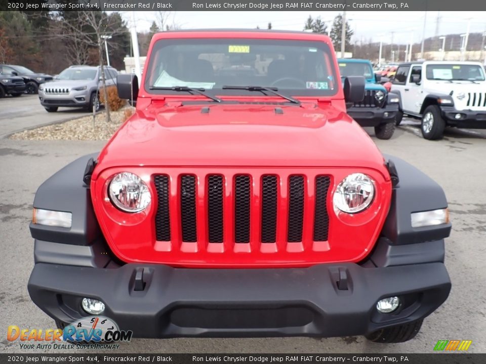 2020 Jeep Wrangler Sport 4x4 Firecracker Red / Black Photo #8