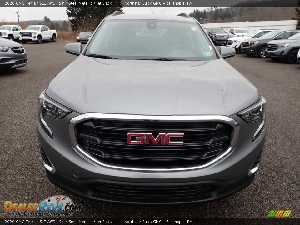 2020 GMC Terrain SLE AWD Satin Steel Metallic / Jet Black Photo #2