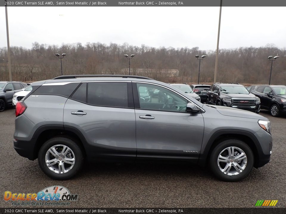2020 GMC Terrain SLE AWD Satin Steel Metallic / Jet Black Photo #4