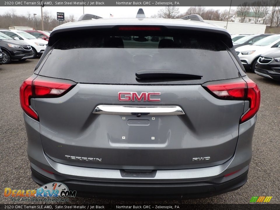 2020 GMC Terrain SLE AWD Satin Steel Metallic / Jet Black Photo #6