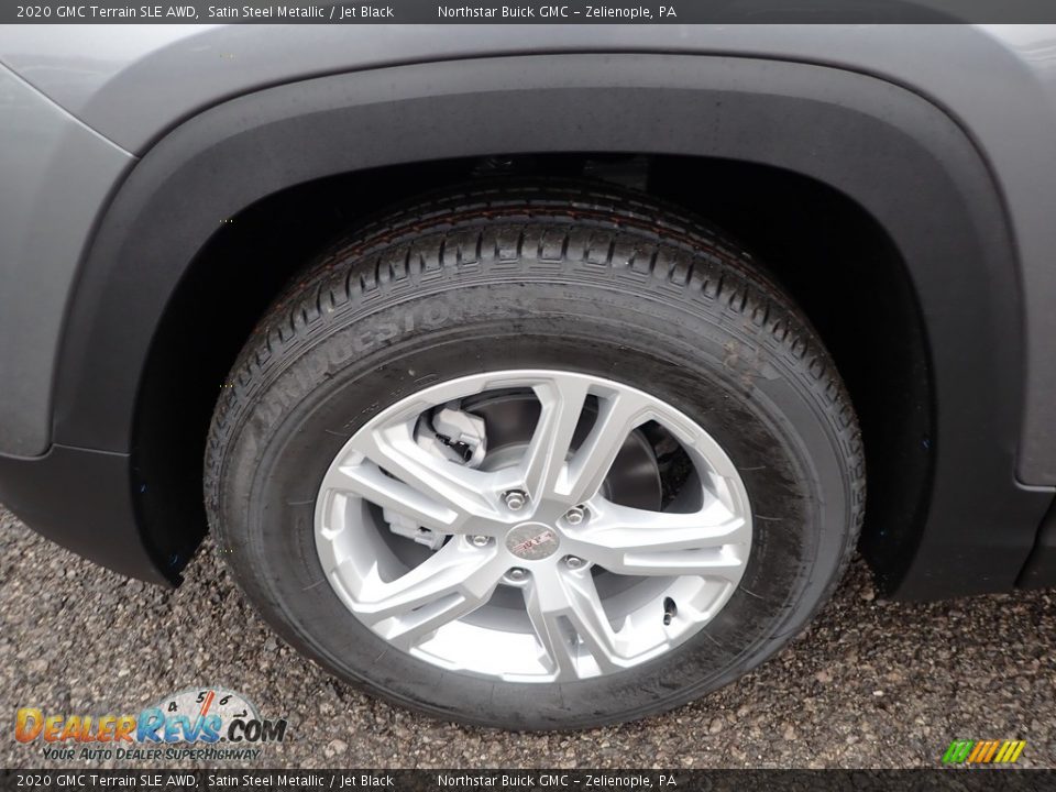 2020 GMC Terrain SLE AWD Satin Steel Metallic / Jet Black Photo #10