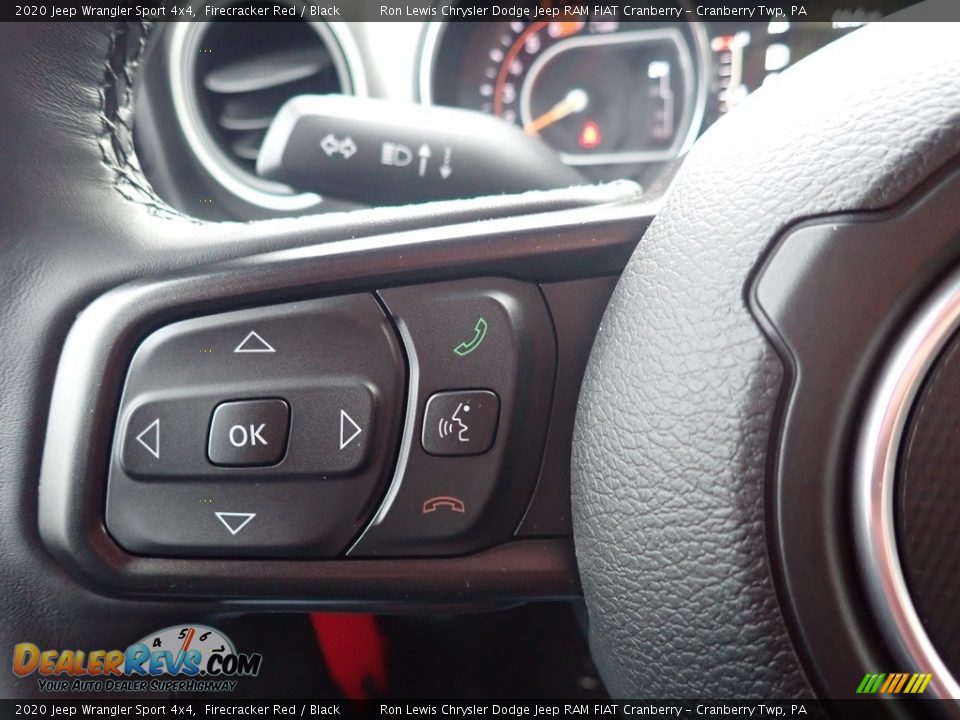 2020 Jeep Wrangler Sport 4x4 Firecracker Red / Black Photo #19