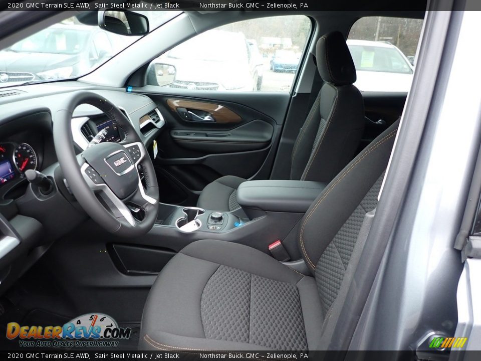 2020 GMC Terrain SLE AWD Satin Steel Metallic / Jet Black Photo #13