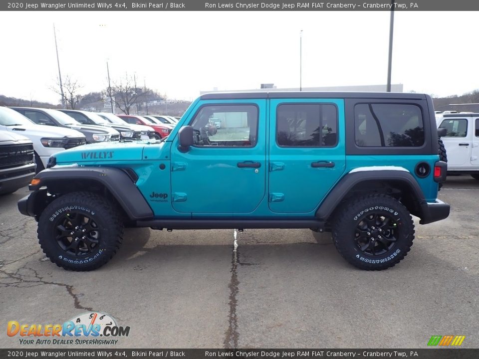 Bikini Pearl 2020 Jeep Wrangler Unlimited Willys 4x4 Photo #2