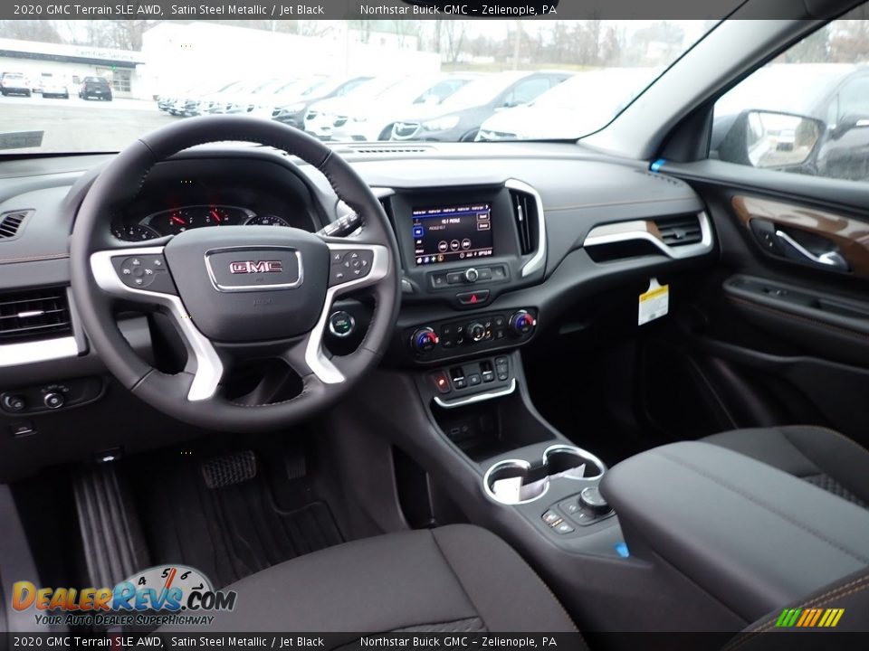 2020 GMC Terrain SLE AWD Satin Steel Metallic / Jet Black Photo #15