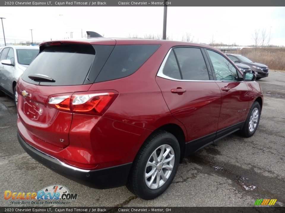 2020 Chevrolet Equinox LT Cajun Red Tintcoat / Jet Black Photo #4