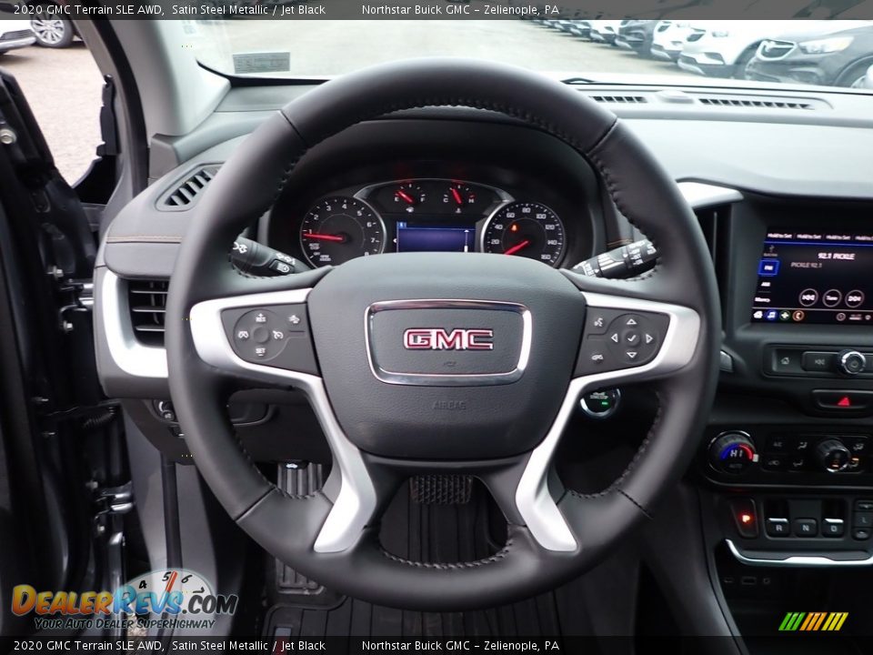 2020 GMC Terrain SLE AWD Satin Steel Metallic / Jet Black Photo #17