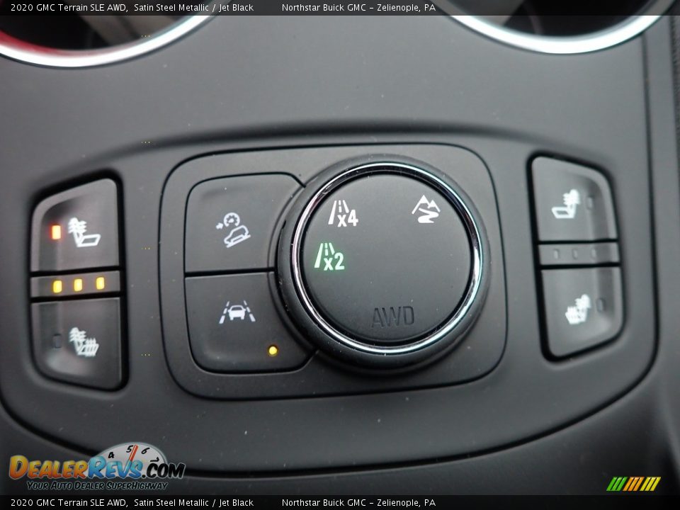 2020 GMC Terrain SLE AWD Satin Steel Metallic / Jet Black Photo #18