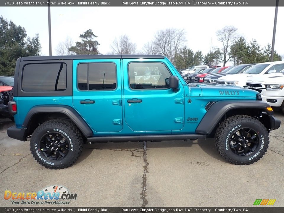 Bikini Pearl 2020 Jeep Wrangler Unlimited Willys 4x4 Photo #6