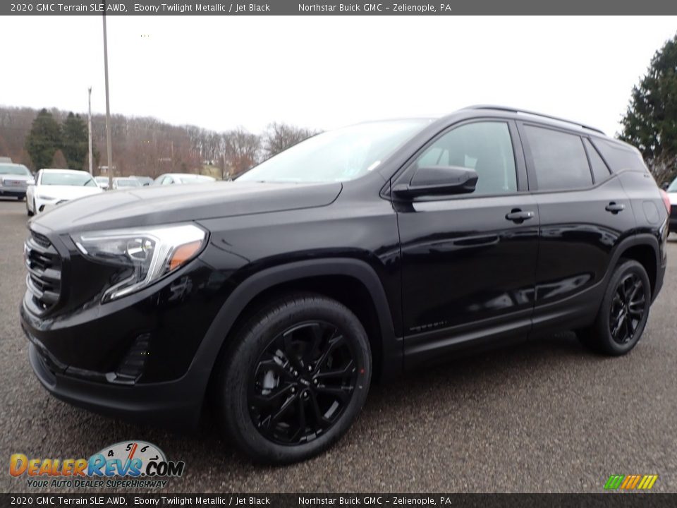 2020 GMC Terrain SLE AWD Ebony Twilight Metallic / Jet Black Photo #1