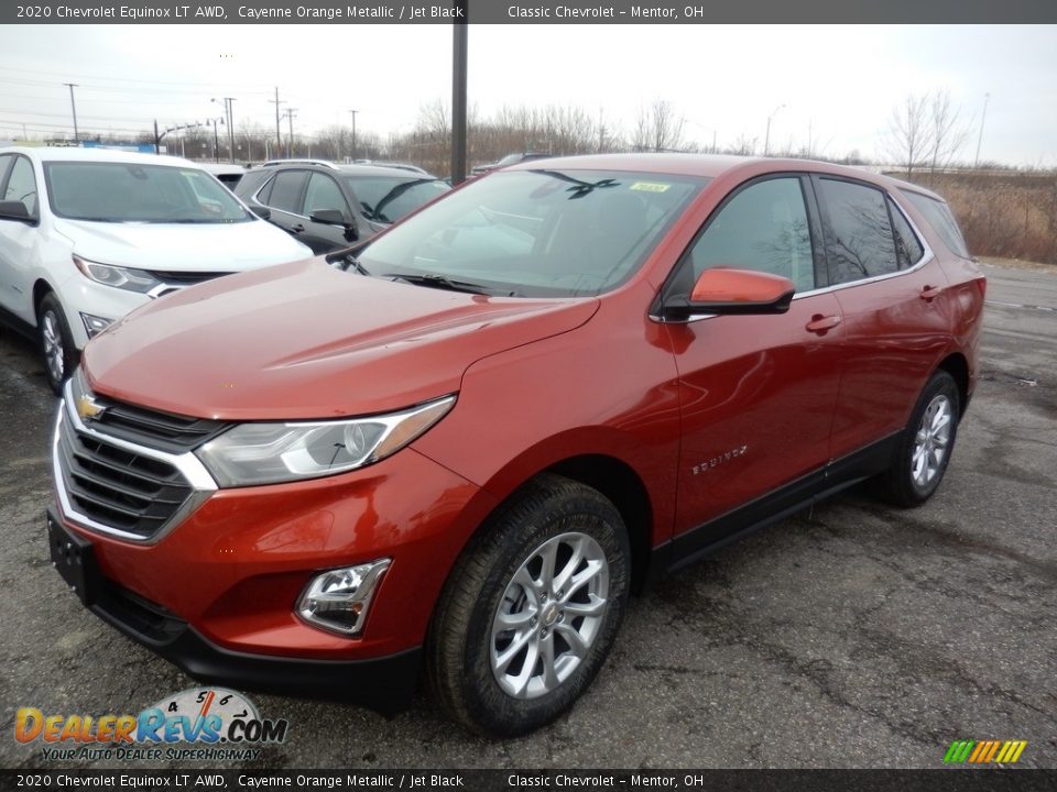 2020 Chevrolet Equinox LT AWD Cayenne Orange Metallic / Jet Black Photo #1