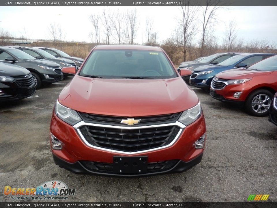 2020 Chevrolet Equinox LT AWD Cayenne Orange Metallic / Jet Black Photo #2