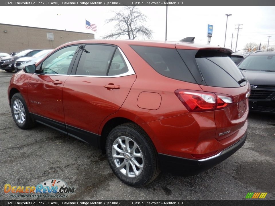 2020 Chevrolet Equinox LT AWD Cayenne Orange Metallic / Jet Black Photo #5