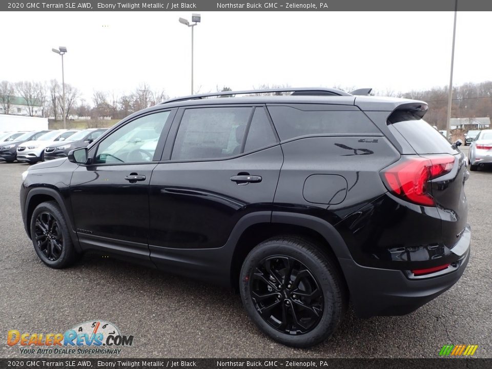 2020 GMC Terrain SLE AWD Ebony Twilight Metallic / Jet Black Photo #8