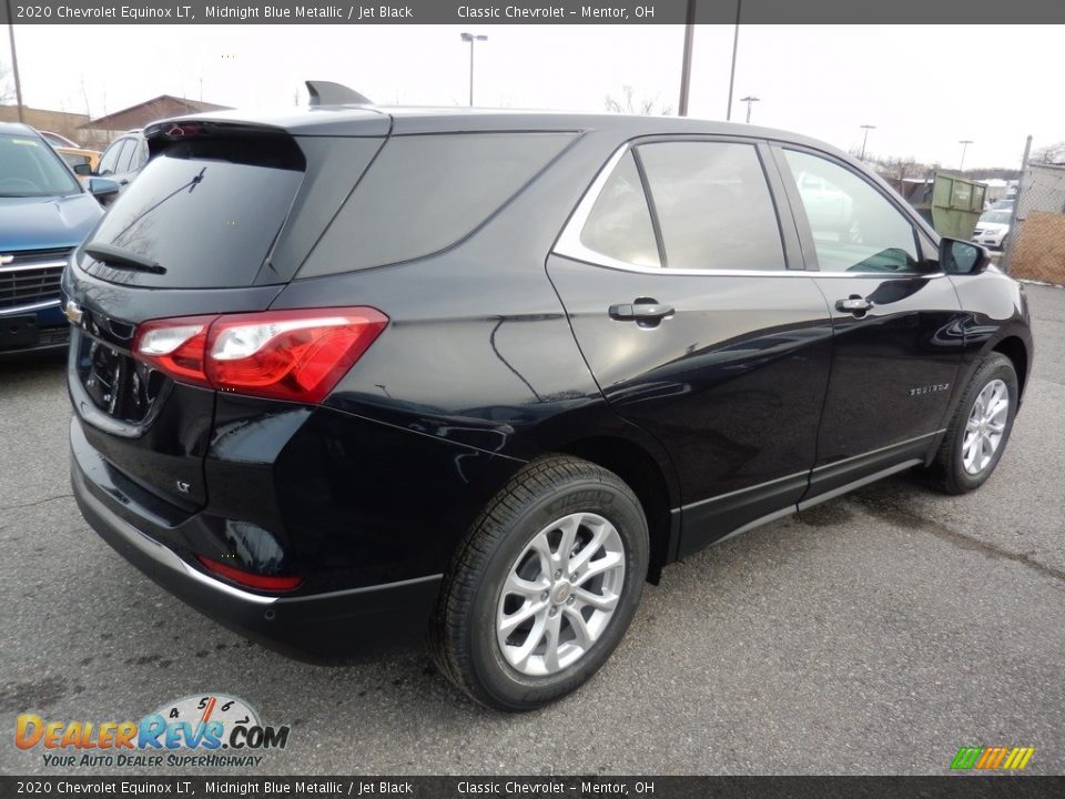 2020 Chevrolet Equinox LT Midnight Blue Metallic / Jet Black Photo #4