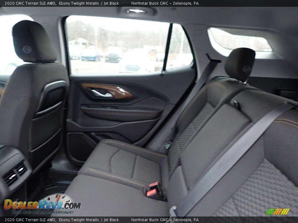 2020 GMC Terrain SLE AWD Ebony Twilight Metallic / Jet Black Photo #14