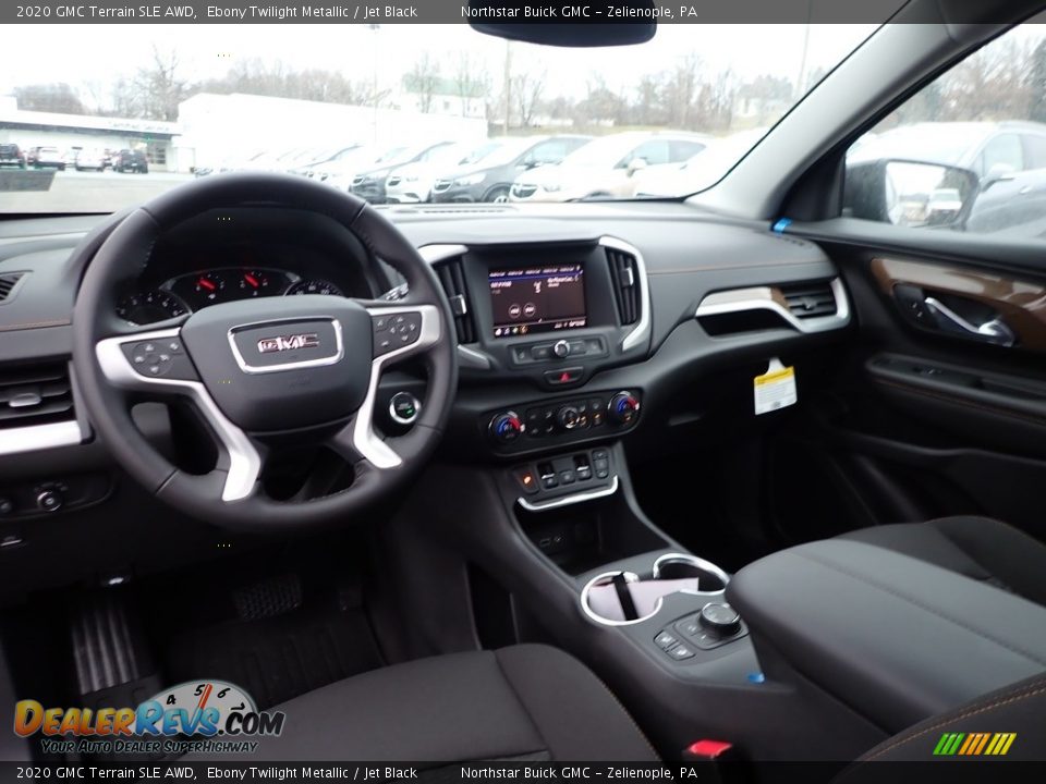 2020 GMC Terrain SLE AWD Ebony Twilight Metallic / Jet Black Photo #15