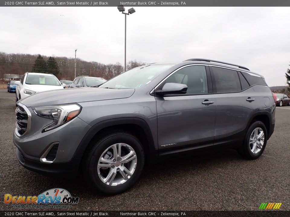 2020 GMC Terrain SLE AWD Satin Steel Metallic / Jet Black Photo #1