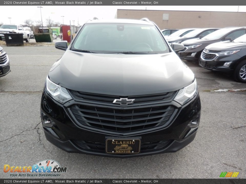 2020 Chevrolet Equinox LT AWD Mosaic Black Metallic / Jet Black Photo #2