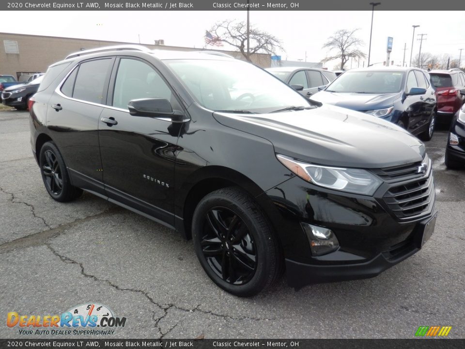 Mosaic Black Metallic 2020 Chevrolet Equinox LT AWD Photo #3