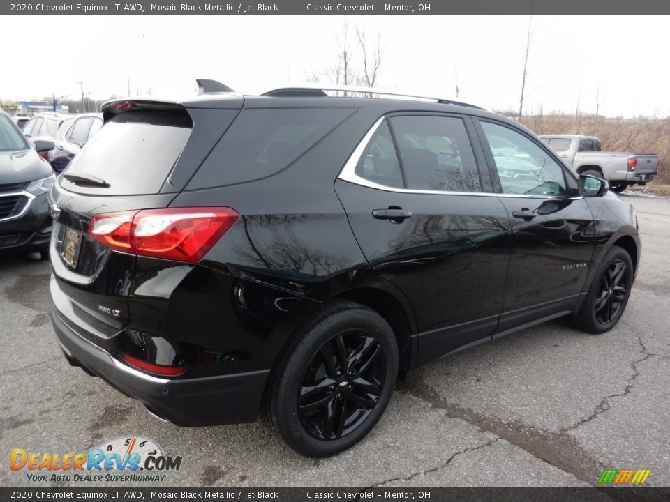 2020 Chevrolet Equinox LT AWD Mosaic Black Metallic / Jet Black Photo #4