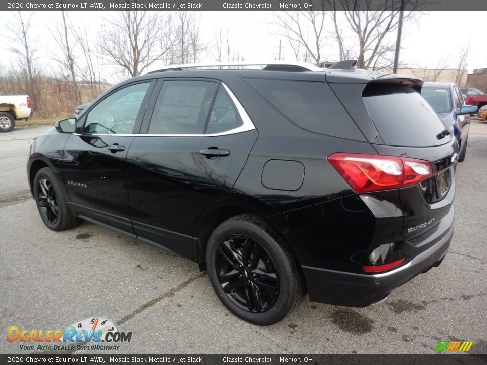 2020 Chevrolet Equinox LT AWD Mosaic Black Metallic / Jet Black Photo #5