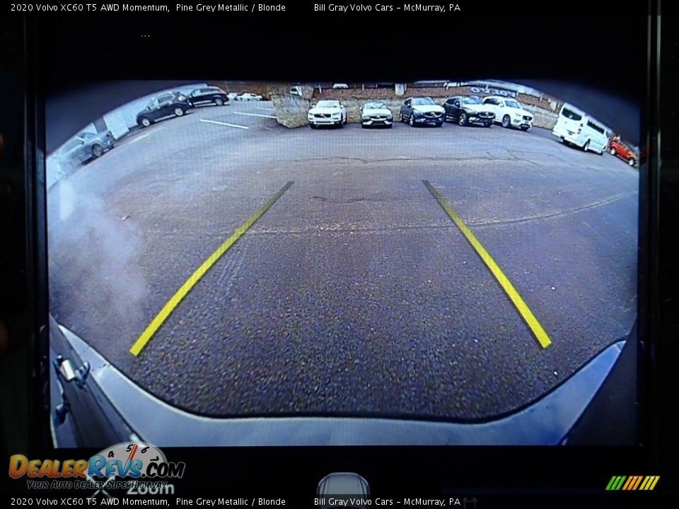 2020 Volvo XC60 T5 AWD Momentum Pine Grey Metallic / Blonde Photo #14