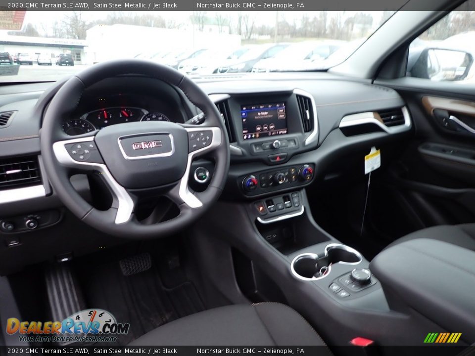 2020 GMC Terrain SLE AWD Satin Steel Metallic / Jet Black Photo #15