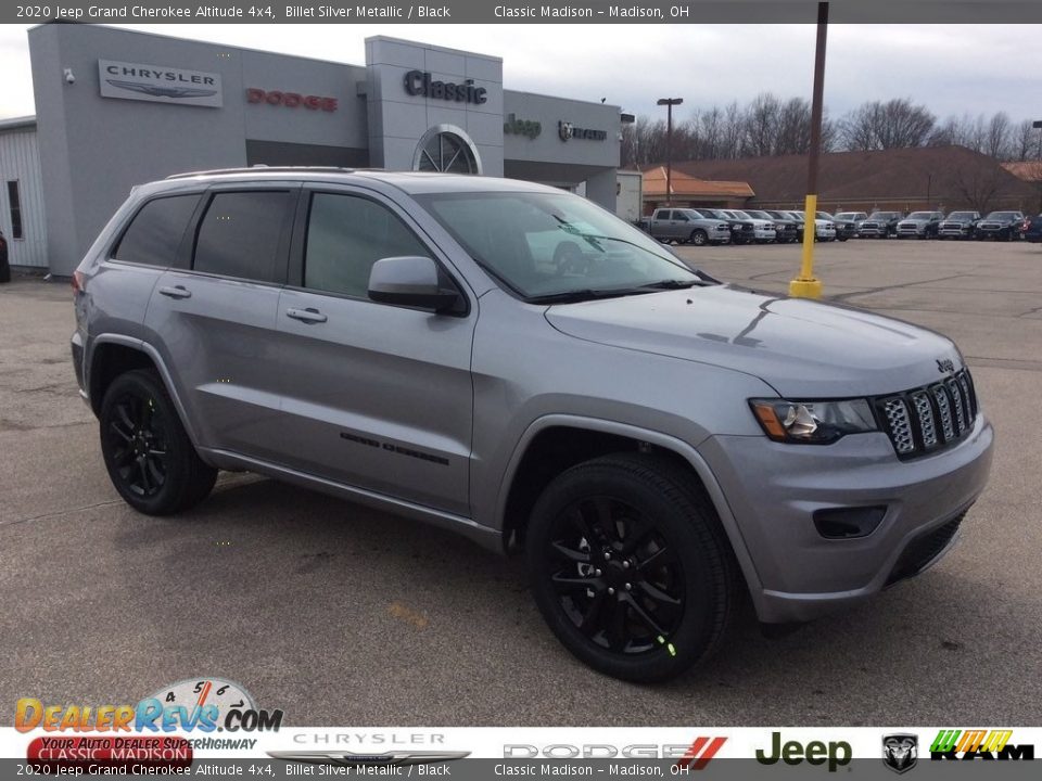 2020 Jeep Grand Cherokee Altitude 4x4 Billet Silver Metallic / Black Photo #1