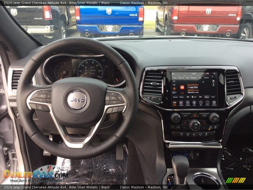 2020 Jeep Grand Cherokee Altitude 4x4 Billet Silver Metallic / Black Photo #3