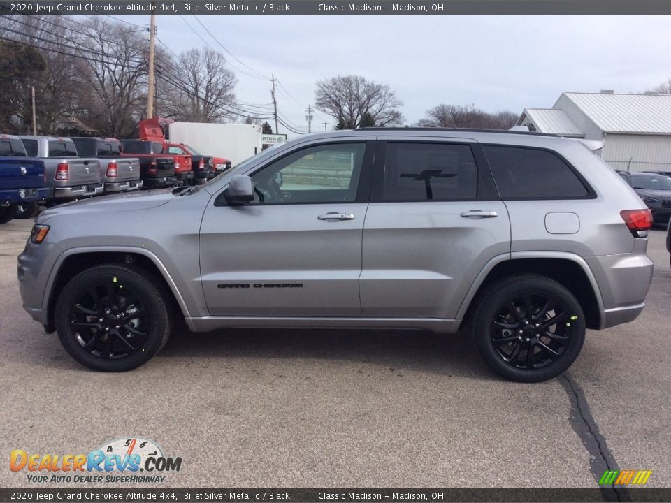 2020 Jeep Grand Cherokee Altitude 4x4 Billet Silver Metallic / Black Photo #6