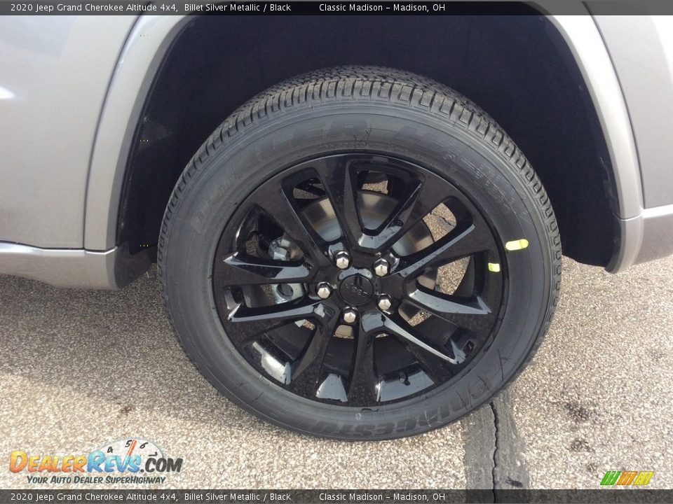 2020 Jeep Grand Cherokee Altitude 4x4 Billet Silver Metallic / Black Photo #9