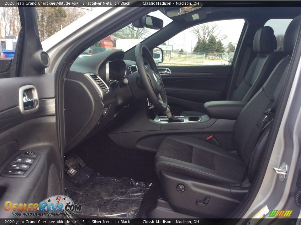 2020 Jeep Grand Cherokee Altitude 4x4 Billet Silver Metallic / Black Photo #11