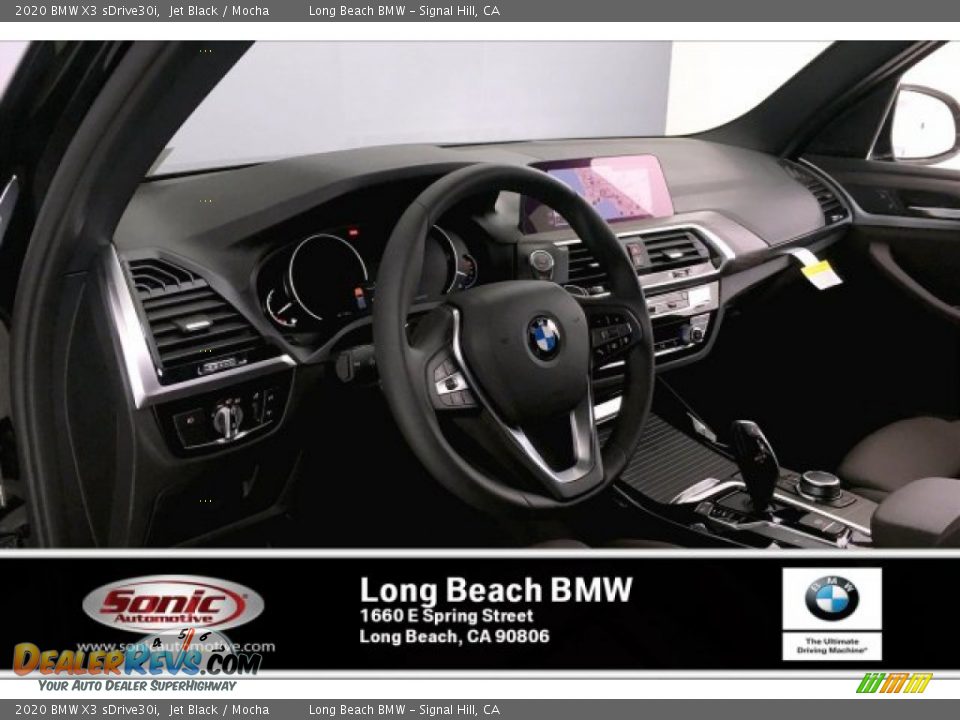 2020 BMW X3 sDrive30i Jet Black / Mocha Photo #4