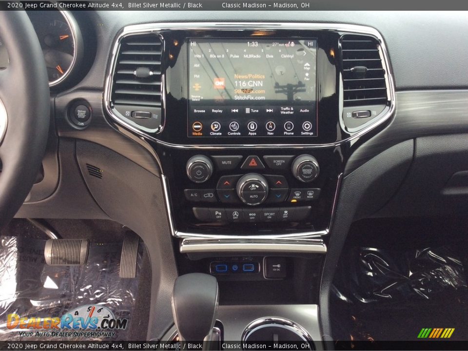 2020 Jeep Grand Cherokee Altitude 4x4 Billet Silver Metallic / Black Photo #14