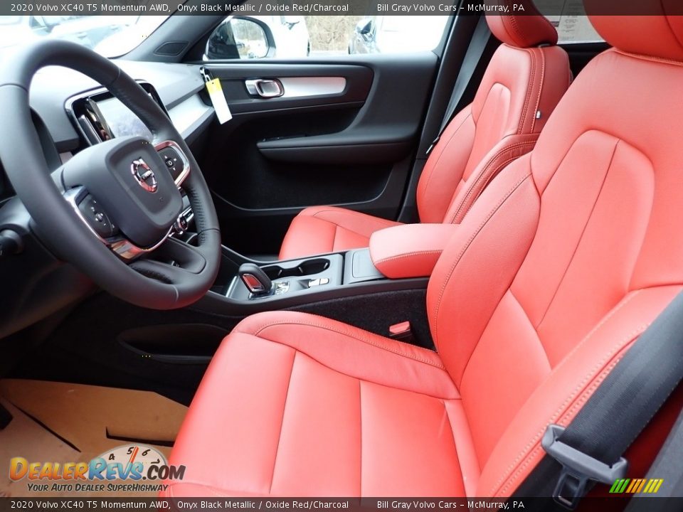 Oxide Red/Charcoal Interior - 2020 Volvo XC40 T5 Momentum AWD Photo #7