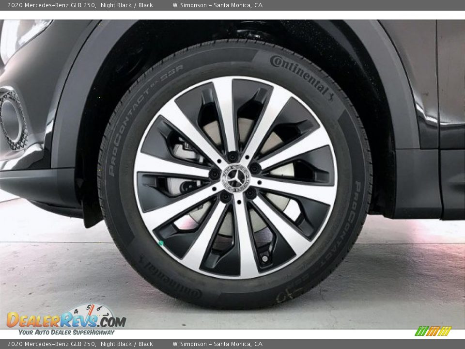 2020 Mercedes-Benz GLB 250 Night Black / Black Photo #9