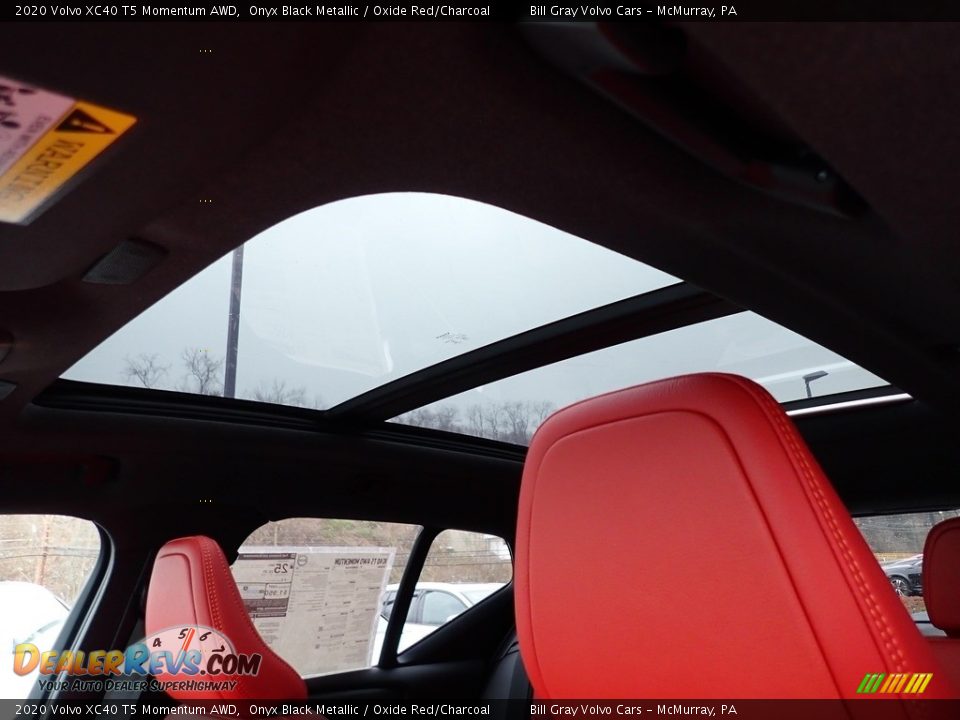Sunroof of 2020 Volvo XC40 T5 Momentum AWD Photo #13