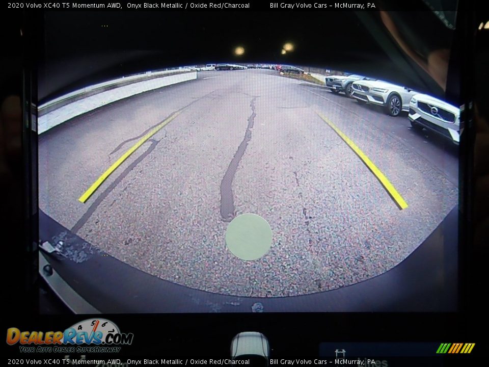 2020 Volvo XC40 T5 Momentum AWD Onyx Black Metallic / Oxide Red/Charcoal Photo #14