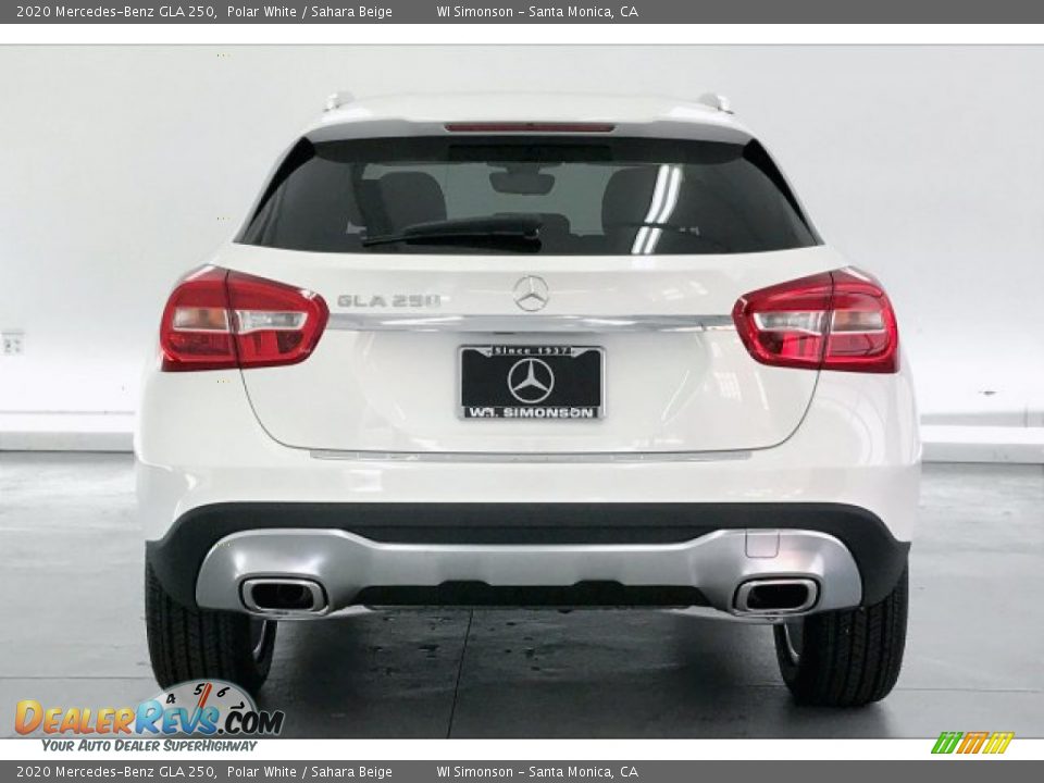 2020 Mercedes-Benz GLA 250 Polar White / Sahara Beige Photo #3