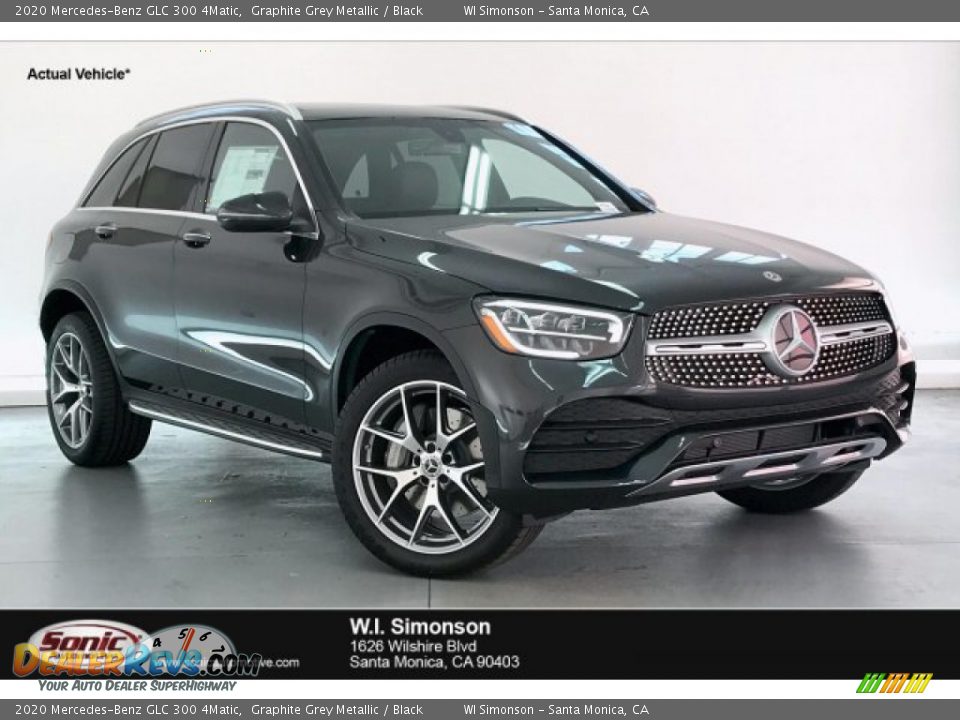 2020 Mercedes-Benz GLC 300 4Matic Graphite Grey Metallic / Black Photo #1